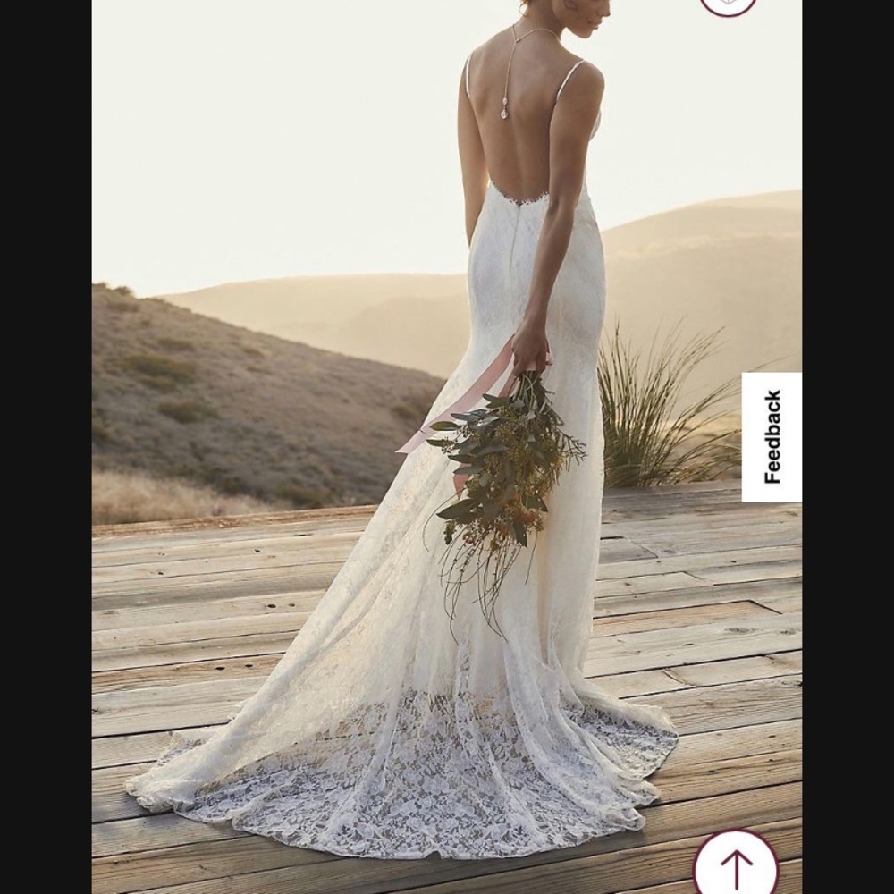 Brand new Galina trumpet/mermaid wedding dress. - Picture 3 of 8
